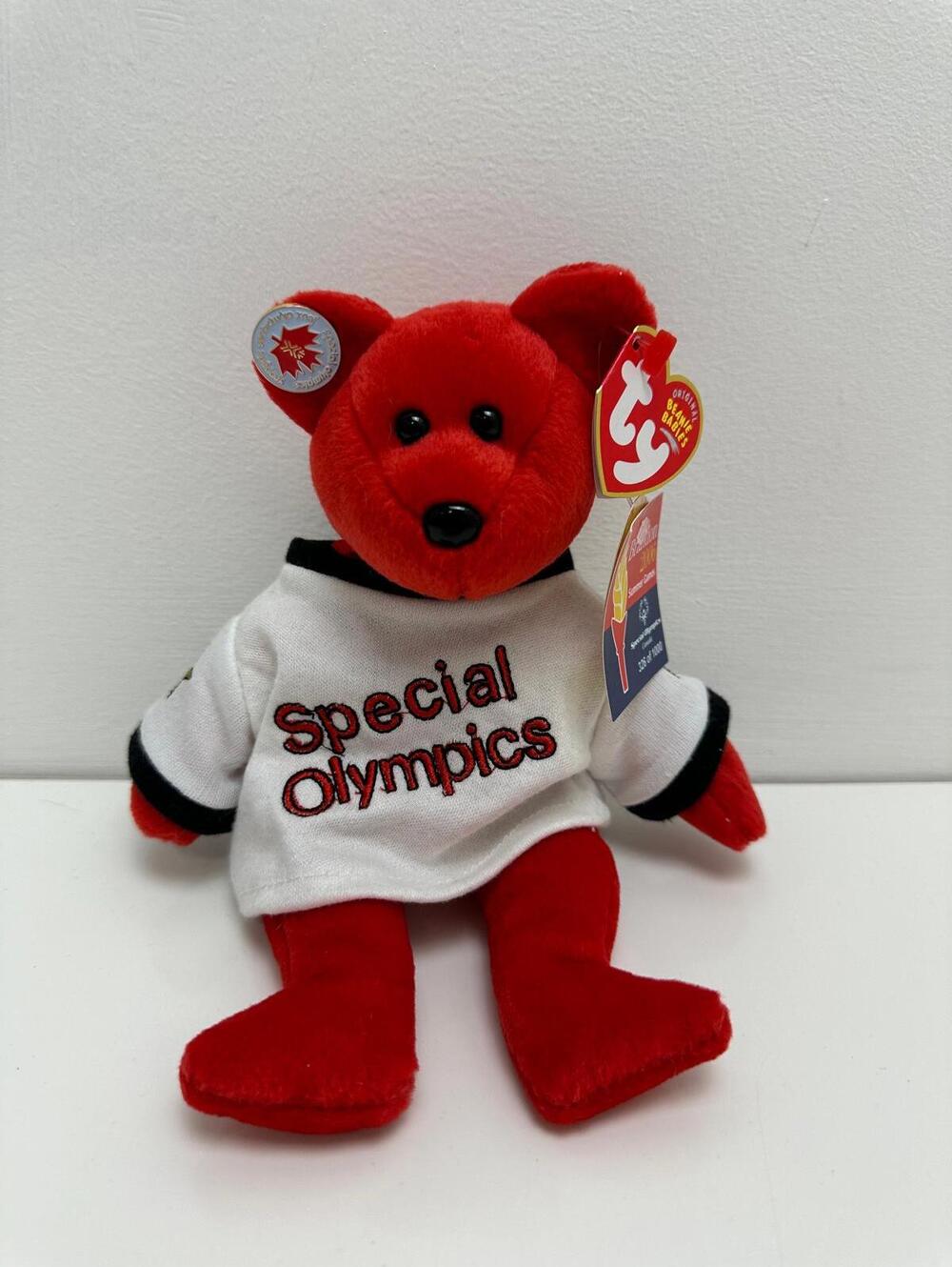 Ty Beanie Baby “Canada” the I Love Canada - Special Olympics Numbered 326/1000